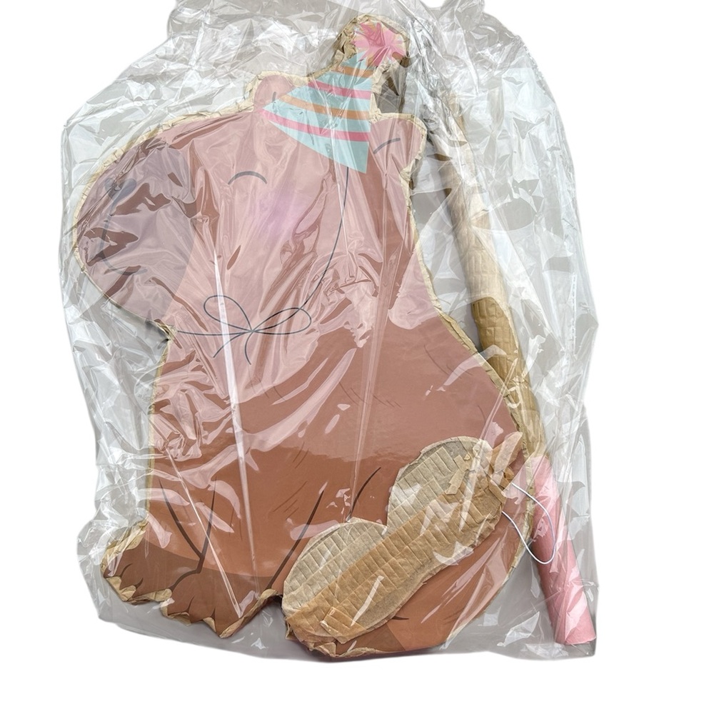 Capybara Piñata Party Set – Includes Stick, Blindfold & Confetti – New - Picture 5 of 7